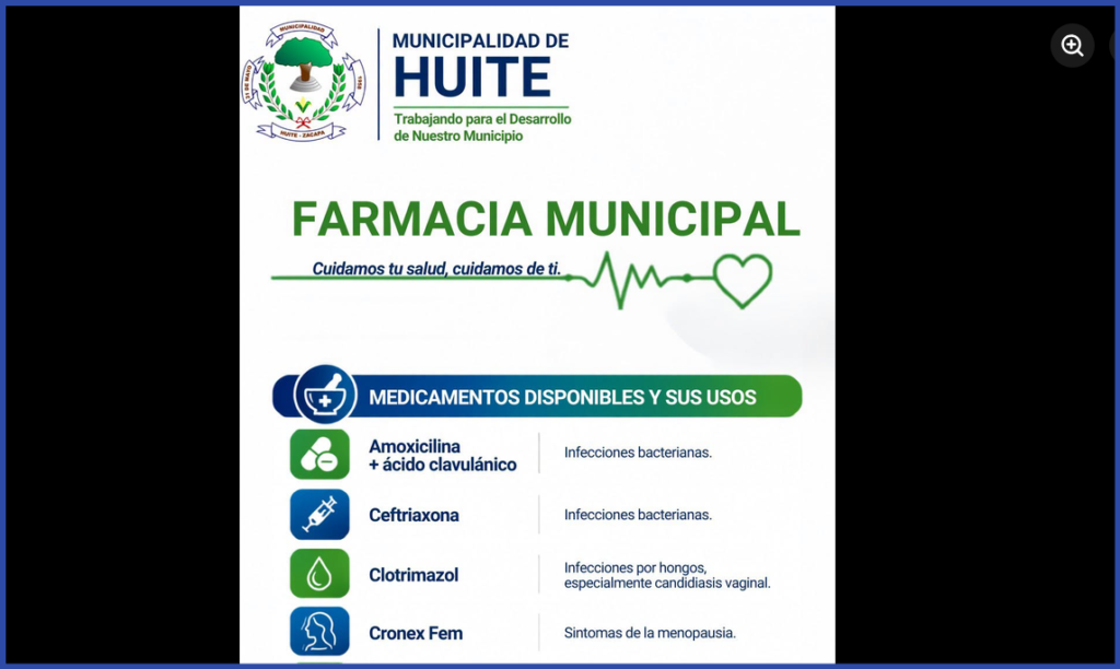 FARMACIA MUNICIPAL DE HUITÉ